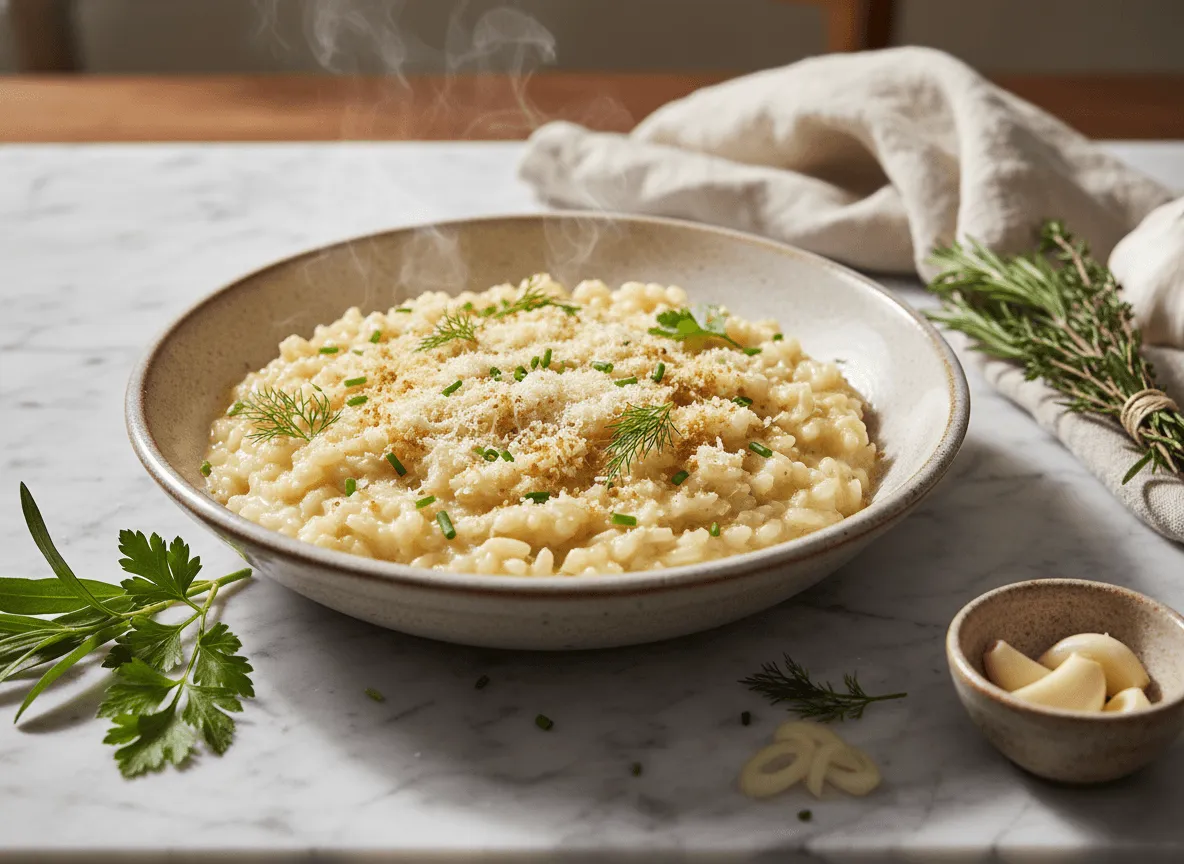 champagne-risotto-parmesan-herbs
