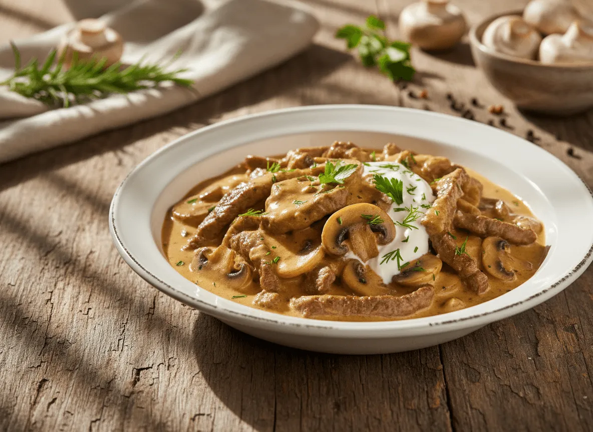 classic-beef-stroganoff-creamy-mushroom-sauce