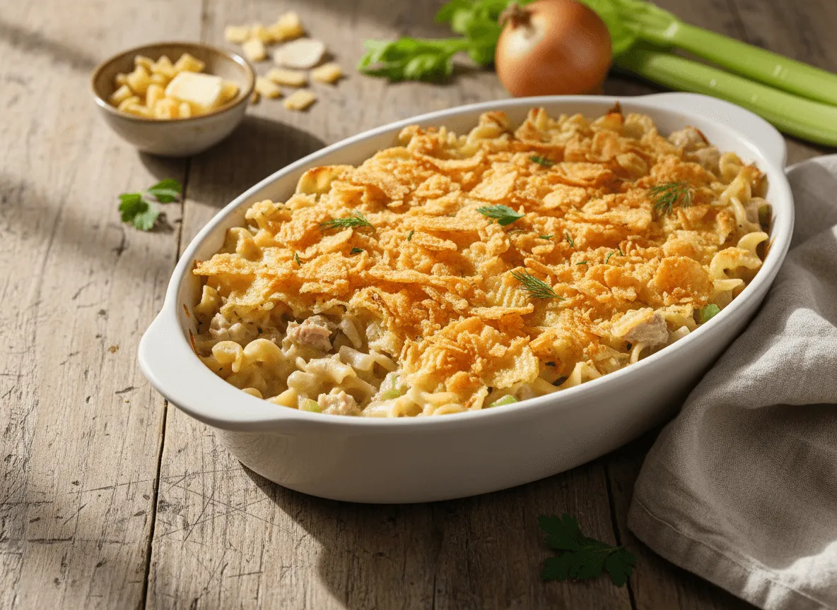 classic-tuna-noodle-casserole-potato-chip-topping
