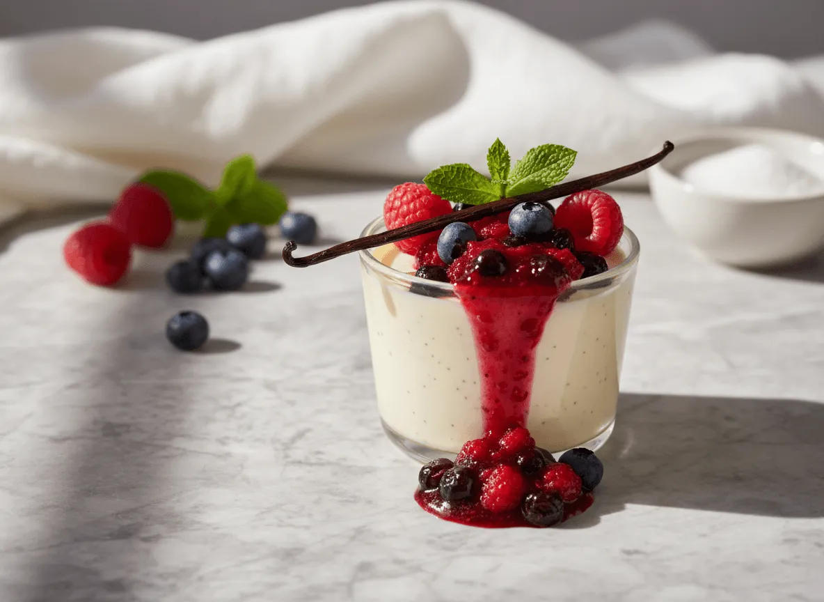 classic-vanilla-panna-cotta-berry-coulis