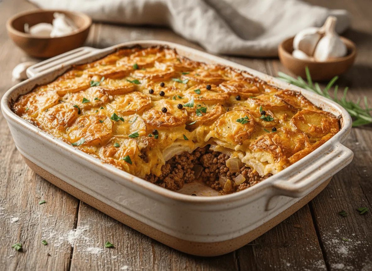 easy-hamburger-potato-casserole