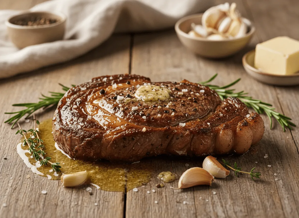 garlic-butter-ribeye-steak