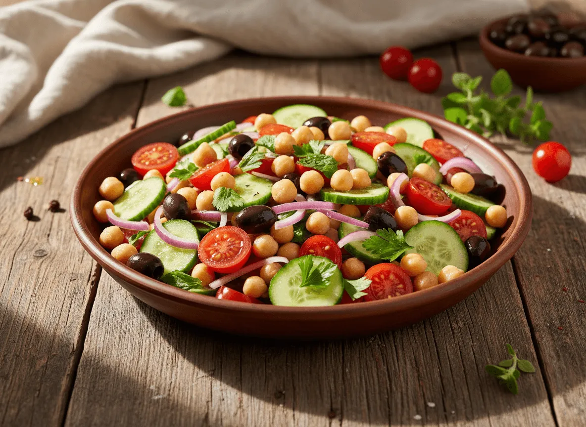 mediterranean-chickpea-salad