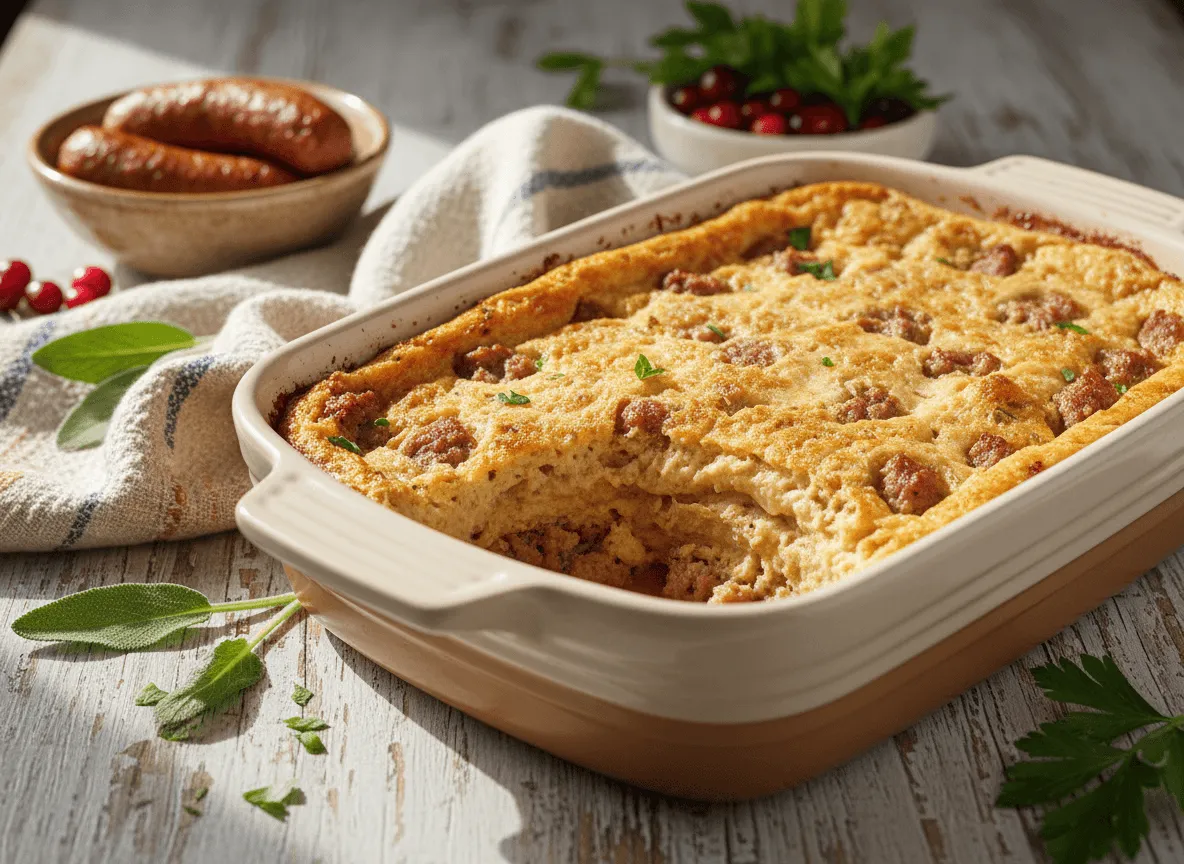 savory-sausage-pancake-casserole