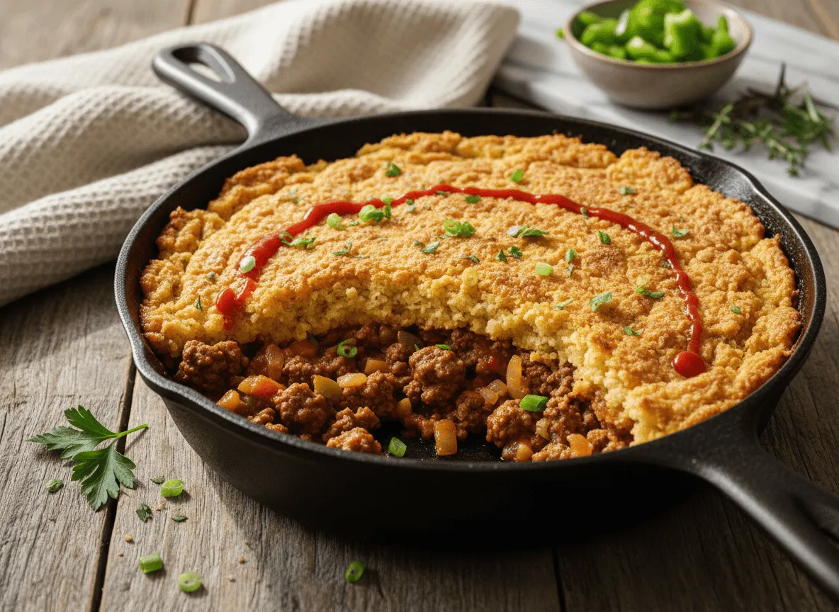 sloppy-joe-cornbread-casserole