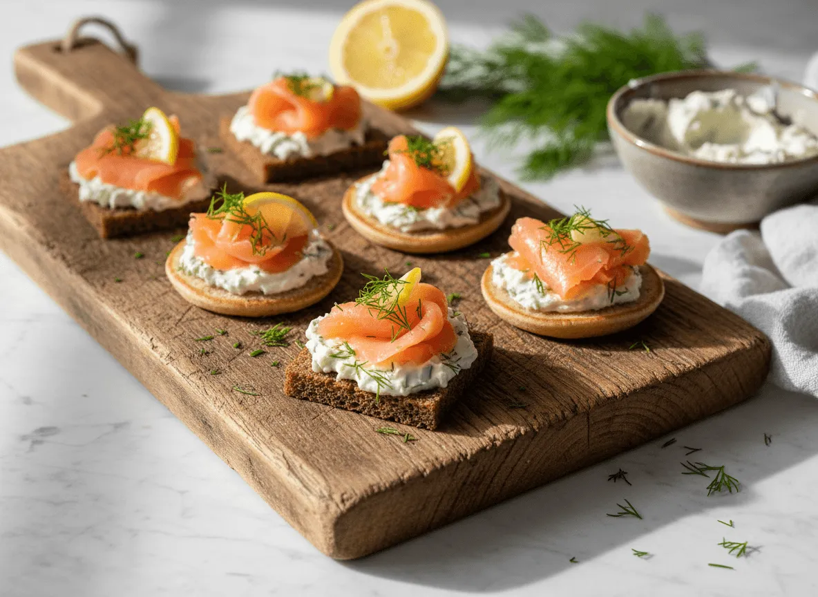 smoked-salmon-canapes-dill-lemon